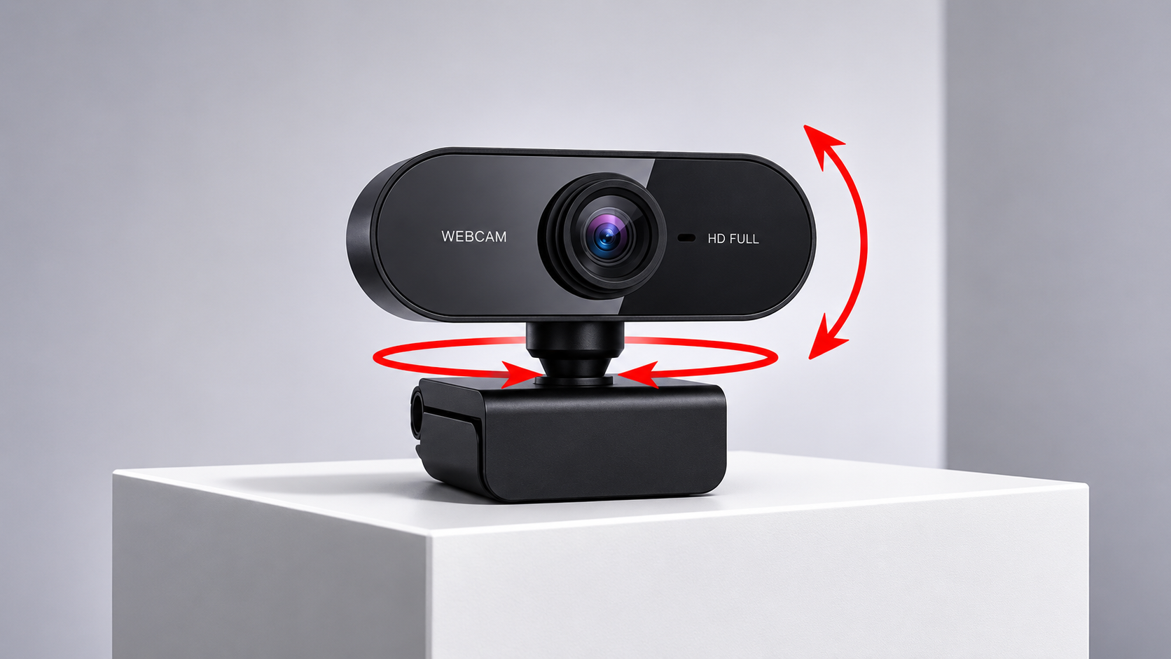 Webcam Full HD 1080P com Microfone