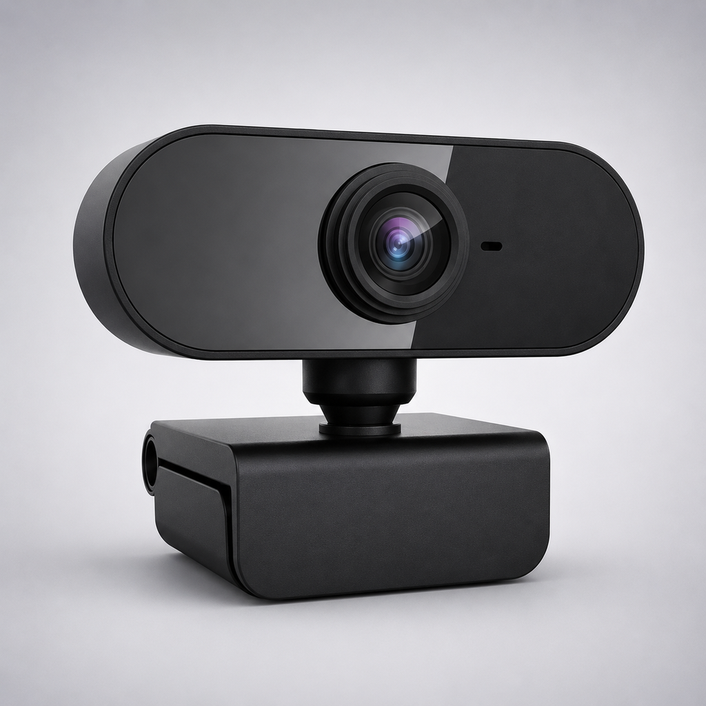 Webcam Full HD 1080P com Microfone