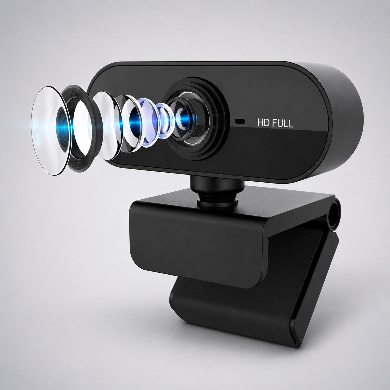 Webcam Full HD 1080P com Microfone